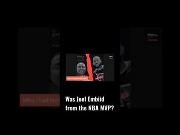 Joel Embiid robbed from the NBA MVP? #shorts
