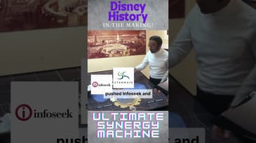 Disney's Internet Synergy Machine! #Epcot #disney #worldwideweb