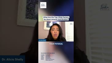 What Are the Top 3 Risk Factors for Heart Attacks and Strokes? #heartattack #youtubeshorts #shorts