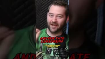 Crazy Andrew Tate Censorship