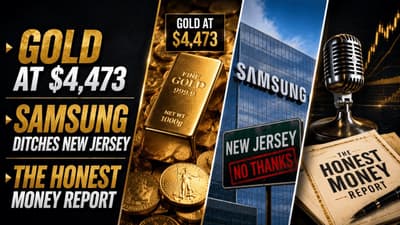 Gold at $4,473, Samsung Ditches New Jersey, and the Honest Money Report | 06-15-26