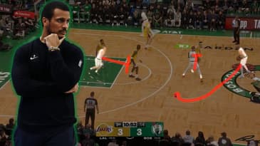 Boston Celtics Best Sets/Actions Vs Lakers : Film Session