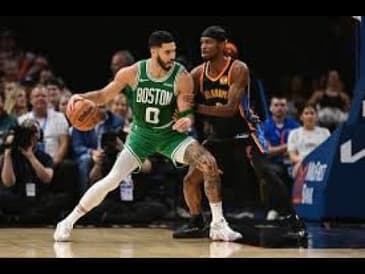 Celtics vs Thunder halftime talk (Live)