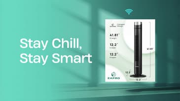Zafro Smart Tower Fan Review: The Smallest Fan That Actually Feels Like a Game Changer
