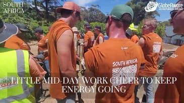 A Little Mid-Day Work Cheer To Keep The Energy Going In South Africa!