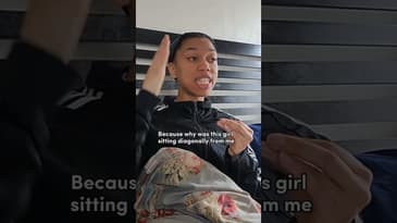 When Two Tall People Sit At A Table Together...