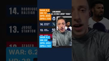 This list is insane!! #shorts #baseball #mlb #mariners #orioles