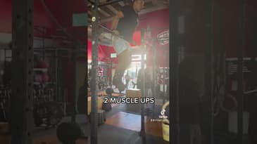 2 consecutive muscle ups | Dr. Chris Garcia