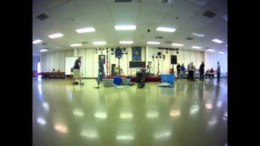 Shaggy time-lapse DJ setup