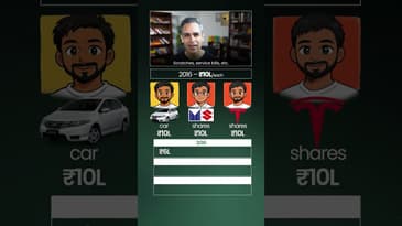 Gaadi vs Maruti Suzuki SHARES vs Tesla SHARES - Aaj kitna VALUE hain?! | Ankur Warikoo #shorts