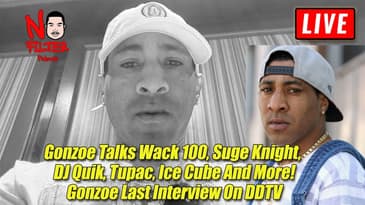 Gonzoe Talks Wack 100, Suge Knight, Tupac And Ice Cube Tension! Gonzoe Last Interview On DDTV