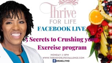 Facebook live: 5 Secrets to Crushing your Exercise Regimen