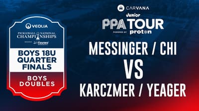 Messinger/Chi v Karczmer/Yeager at the 2026 PPA National Championships