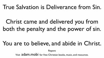 Repent And Believe The Gospel - Salvation Information - Tract - Christian Video - KJV Bible