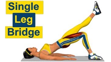 Glutei scolpiti: Single Leg Bridge