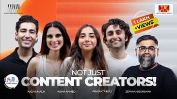 NOT JUST CONTENT CREATORS! | Prajakta Koli, Zervaan Bunshah, Aisha Ahmed Aadar Malik, Akarsh Khurana