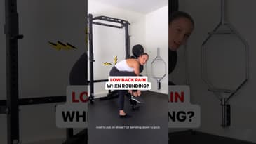 Low Back Pain when Bending Down?