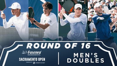 Johns/Tardio v Bellamy/Johnson at the Fasenra Sacramento Open