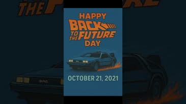 🚗⚡ Great Scott! It’s Back to the Future Day!