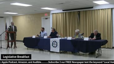 Live at the Legislative Breakfast