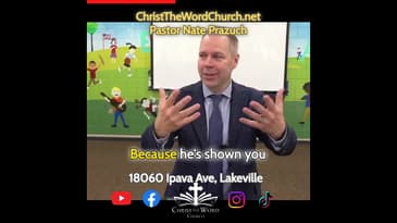 Jesus Makes the First Move in Our Salvation