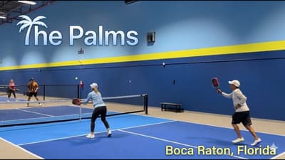 The Palms Indoor Pickleball. Boca Raton, Florida.