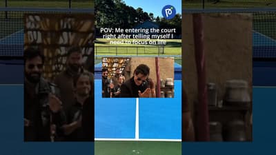 Self-control: 0 Pickleball addiction: 1