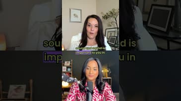 Did you know the first sense that awakens after death is sound? Crystal died and came back and she…