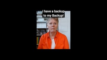 I have a backup plan to my backup