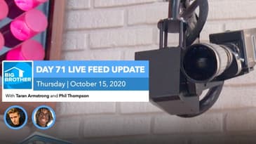 BB22 | Live Feed Update | Thursday, Oct 15, 2020