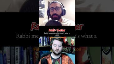 Rabbi Explains the True Role of a Teacher