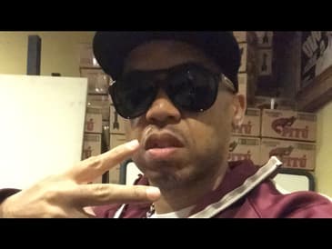 I'm at SOBs Setting Up For My Live Podcast