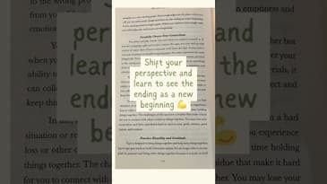 "Discover the Power of New Beginnings: Change your Perspective with Positive Principles