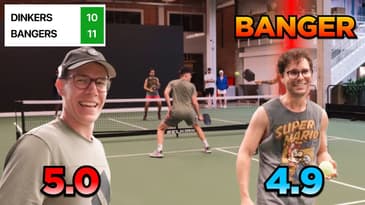 Pickleball Effect and I Lose A Close Game To BANGERS | 4.0 - 5.0