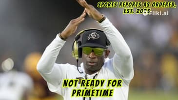 #sportsreportsasordered  - NOT READY FOR PRIMETIME