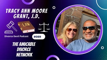 Divorce Devil Podcast 089. Tracy from the Amicable Divorce Network - a new trend in divorce.