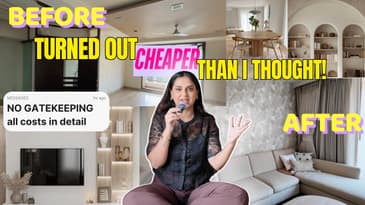 LIVING ROOM MAKEOVER! full tour, process & complete budget | Aanam C