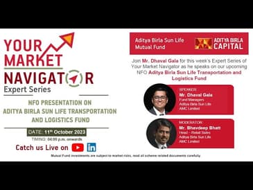 NFO presentation on Aditya Birla Sun Life Transportation and Logistics Fund.