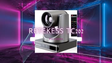 "Unboxing the Retekess TC202 PTZ Camera: Precision, Power & Pro-Grade Design Revealed!"