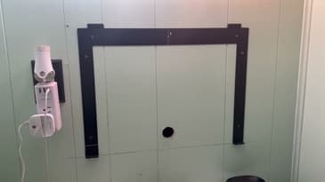 Installing the Sylvox 24 Inch Bathroom TV Mirror