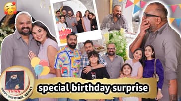 I THREW MY HUSBAND A SURPRISE BIRTHDAY PARTY! *success!!* | Aanam C