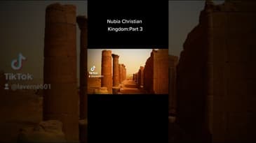 FACTS about the Nubia Christian Kingdom #BibleHistoryisBlackHistory