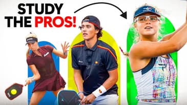 Pickleball Pros in 4k Slow Motion