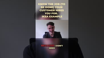 Know your JTBD and what you can suck at