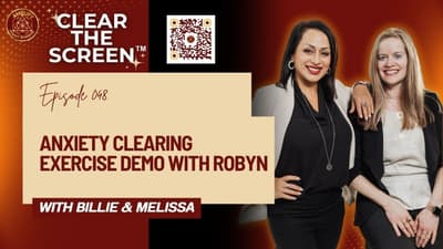 S1E048 Anxiety Clearing Exercise Demo with Robyn