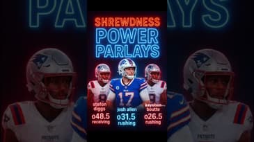 Shrewdness SNF Power Parlay!!#sportsbetting #NFL #SNF #Bills #Patriots