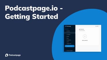 Getting Started With Podcastpage.io