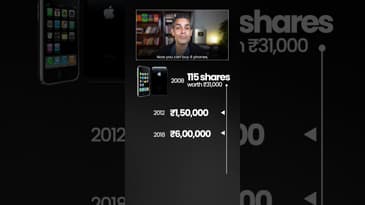 iPhone vs Apple SHARES - Aaj kitni VALUE hoti?! | Ankur Warikoo #shorts
