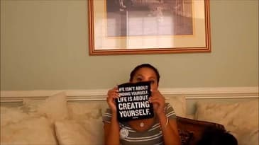 "Life Isn't About Finding Yourself, Life is About Creating Yourself"