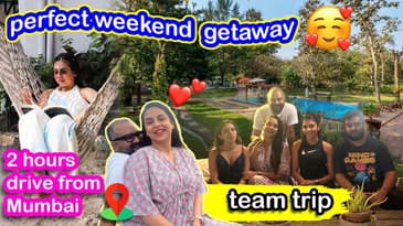 Staycation With My Team | Weekend Getaway Near Mumbai | Aanam C